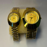 RedStone Gold His & Hers Couple Watch Set – Elegant Matching Timepieces